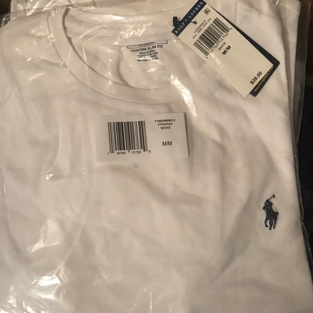 White Ralph Lauren Polo T-Shirt